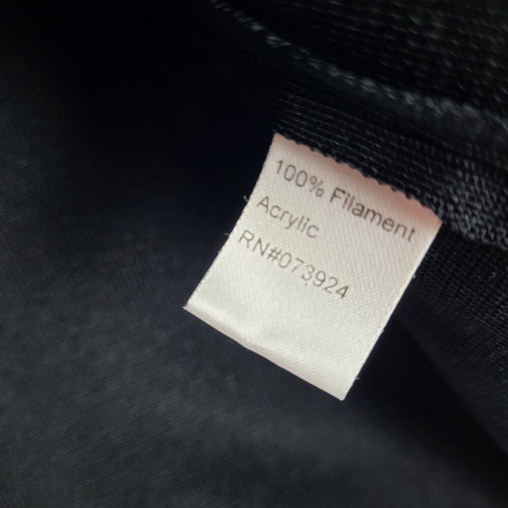 Ming Wang Jacket Blazer Women's  Petite Large Black Yellow Stitching Collared - Picture 9 of 9